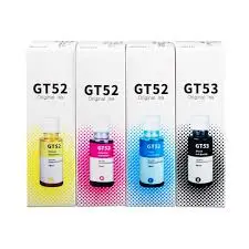 GT51 GT52 Ink Compatible for HP Printers Ink (4 Bottle Set) – High-Quality Replacement Ink for Eco Tank Printers (70ml per colour)